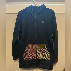 Burton long sleeve zip up hoodie. Brand new with tags size women’s Medium